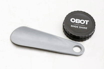 Men Black Leather Formal Derby - obotoriginal