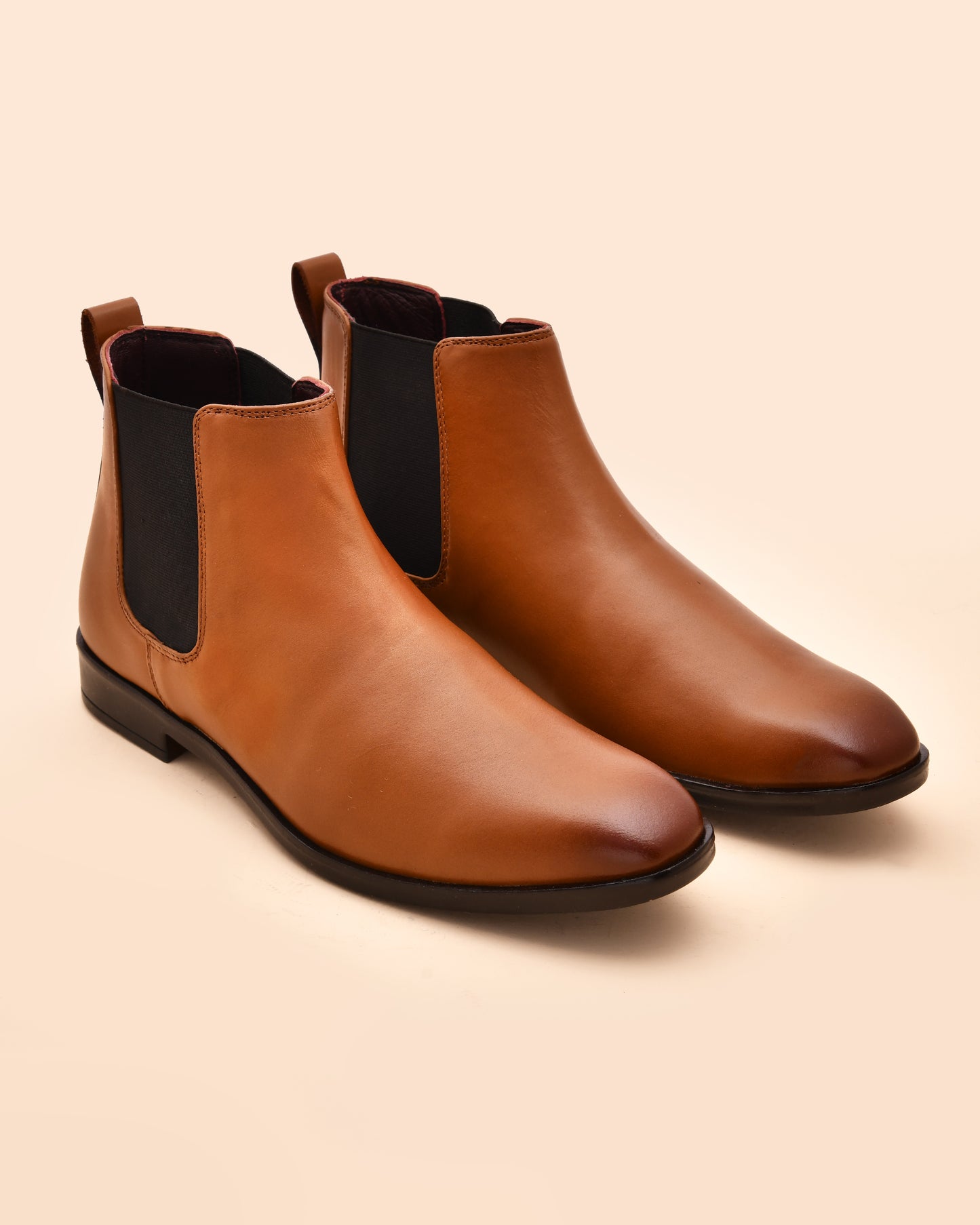 Men's Tan Leather Chelsea Boots | Classic Chelsea Boots