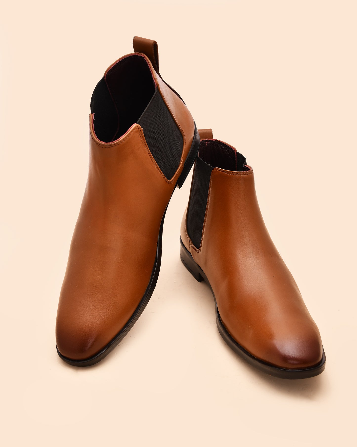 Men's Tan Leather Chelsea Boots | Classic Chelsea Boots